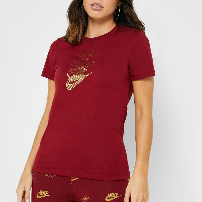 BAJU SNEAKERS NIKE Wmns Shine Statement Tee