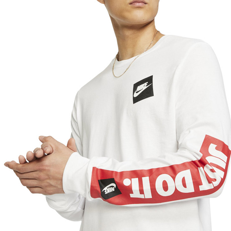 BAJU SNEAKERS NIKE Just Do It Long Sleeve Tee