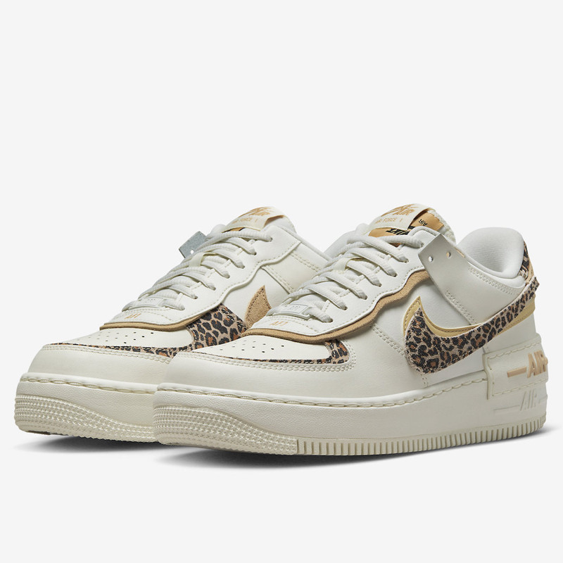 SEPATU SNEAKERS NIKE WMNS Air Force 1 Shadow Leopard