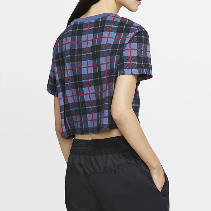Wmns Sportswear Futura Plaid Crop Tee foto 2