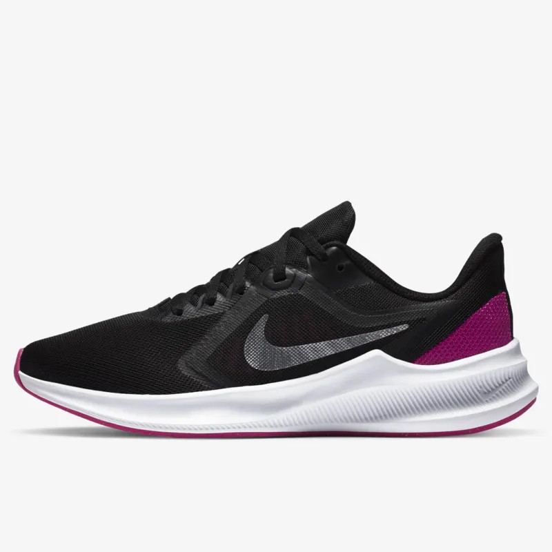 Sepatu Lari Nike Wmns Downshifter 10 Black Fire Pink