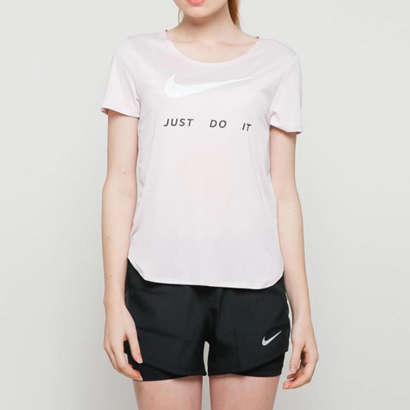 BAJU LARI NIKE Wmns Top Short Sleeve Swoosh Run Tee