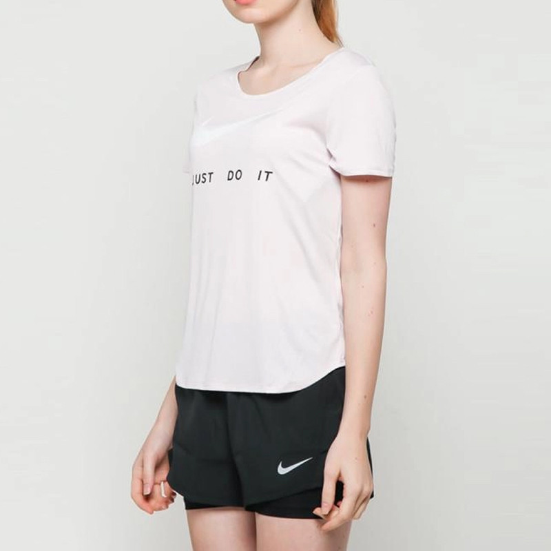 BAJU LARI NIKE Wmns Top Short Sleeve Swoosh Run Tee