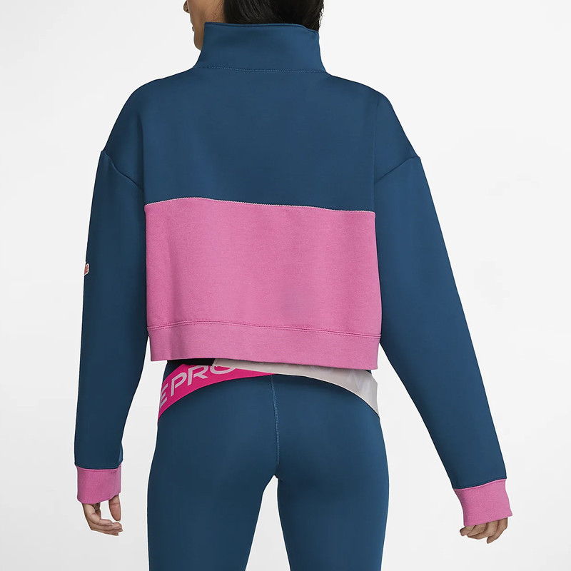 BAJU SNEAKERS NIKE Wmns Pro Get Fit Half Zip Fleece Jacket