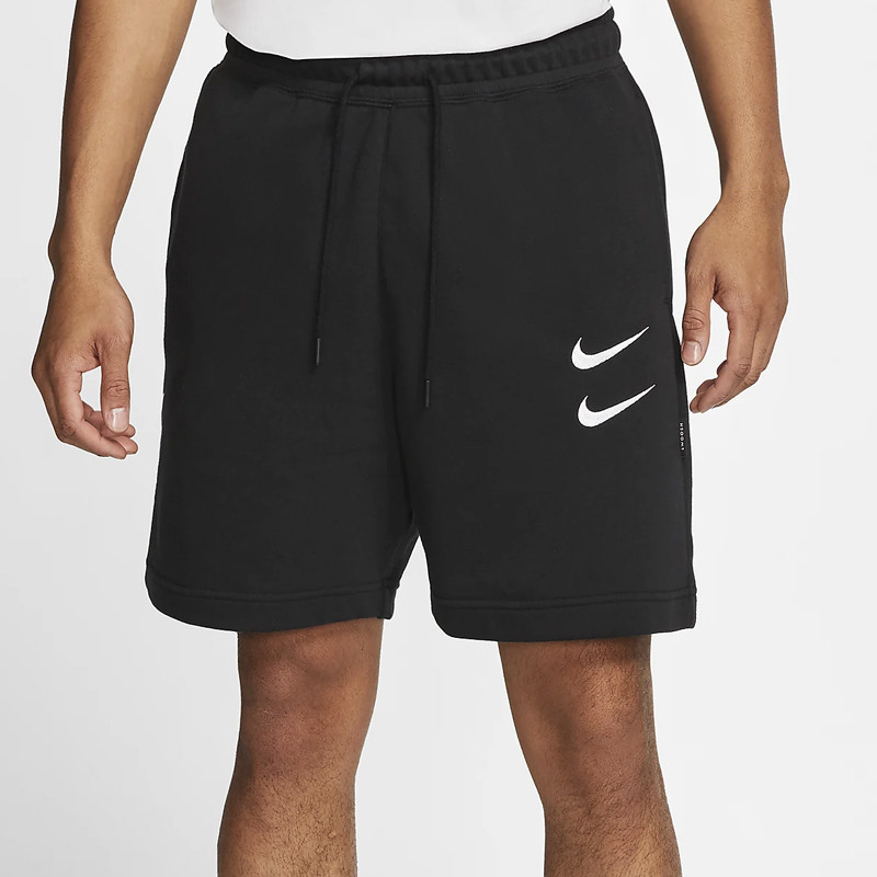 nike sportswear swoosh french terry shorts