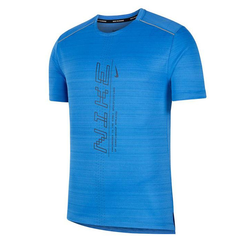 BAJU LARI NIKE Dry Miler Short Sleeve Po GF FF Tee