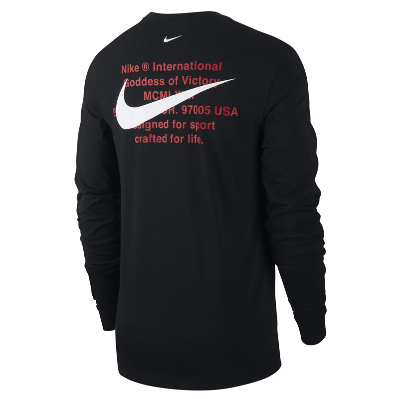BAJU SNEAKERS NIKE Sportswear Swoosh Long Sleeve Tee