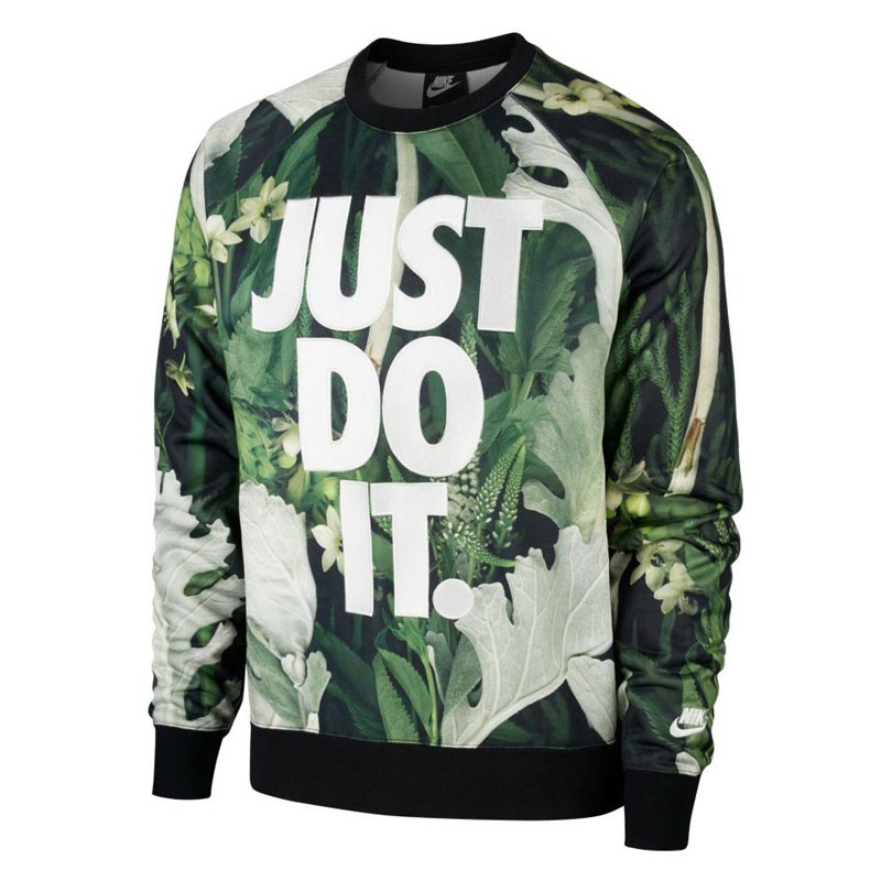 BAJU SNEAKERS NIKE JDI Floral Crew Sweatshirt