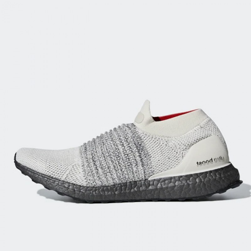 Jual SEPATU LARI Pria ADIDAS Ultraboost Laceless Grey Original