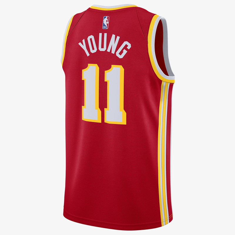 BAJU BASKET NIKE Trae Young Atlanta Hawks Icon Edition Swingman Jersey