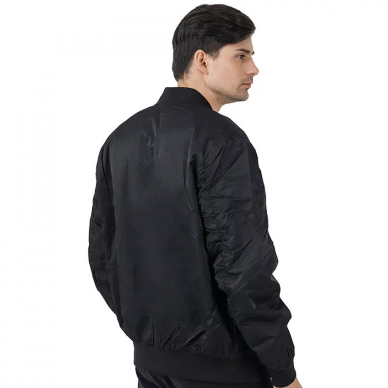 Twisted Varsity Knit Bomber foto 2