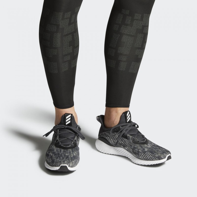SEPATU LARI ADIDAS Alphabounce Space Dye
