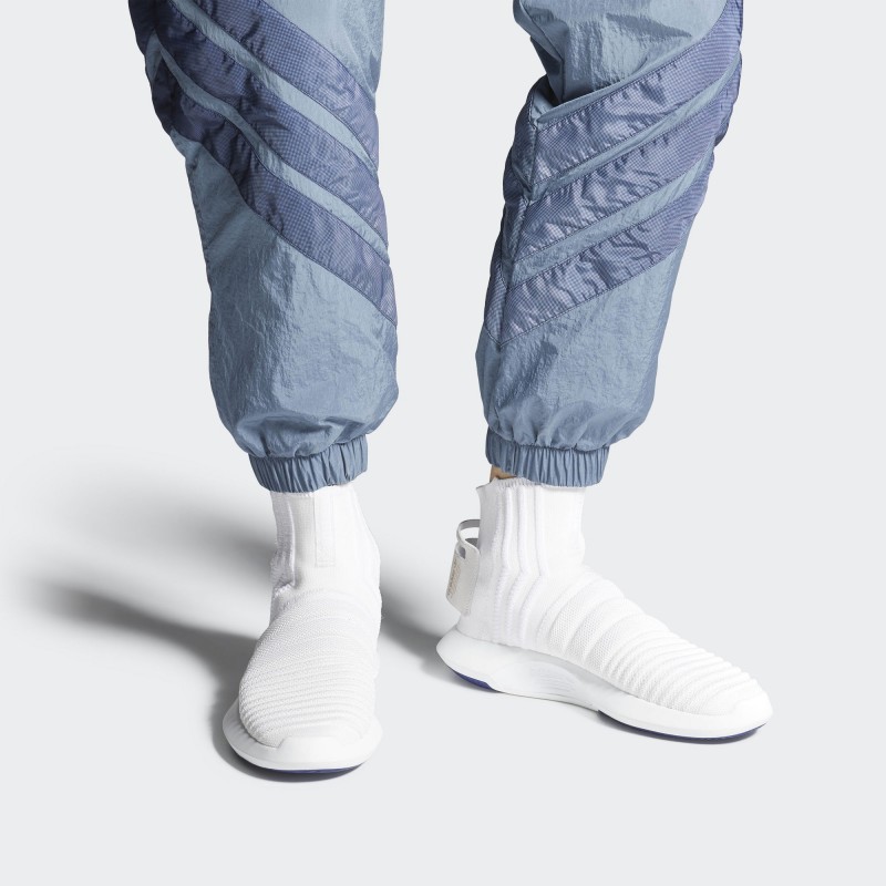 Jual SEPATU SNEAKERS Pria ADIDAS Crazy Sock ADV Primeknit White