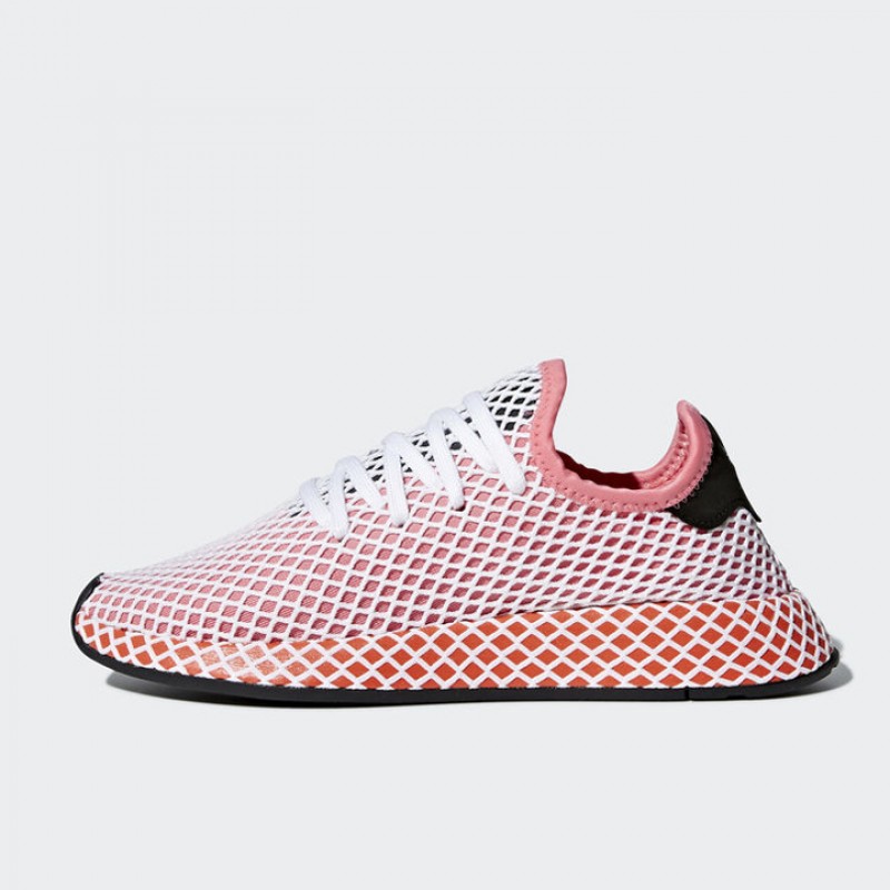 Sepatu Sneakers Adidas Wmns Deerupt Runner Pink