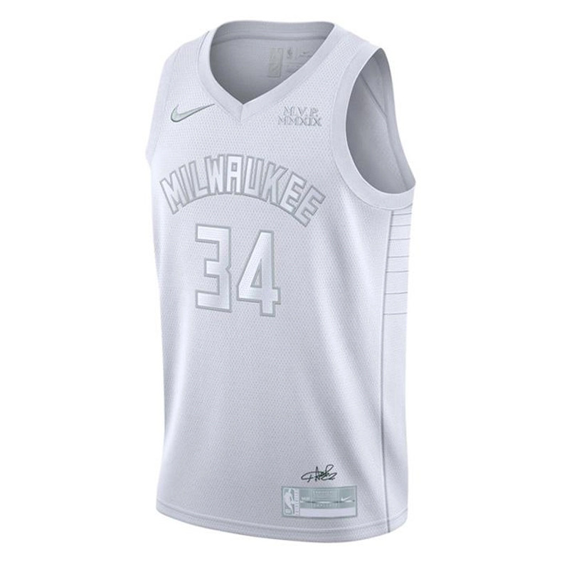 BAJU BASKET NIKE NBA MVP Giannis Antetokounmpo 20 Swingman Jersey