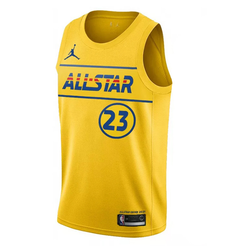 BAJU BASKET AIR JORDAN NBA All Star LA Lakers Lebron James Swingman Jersey