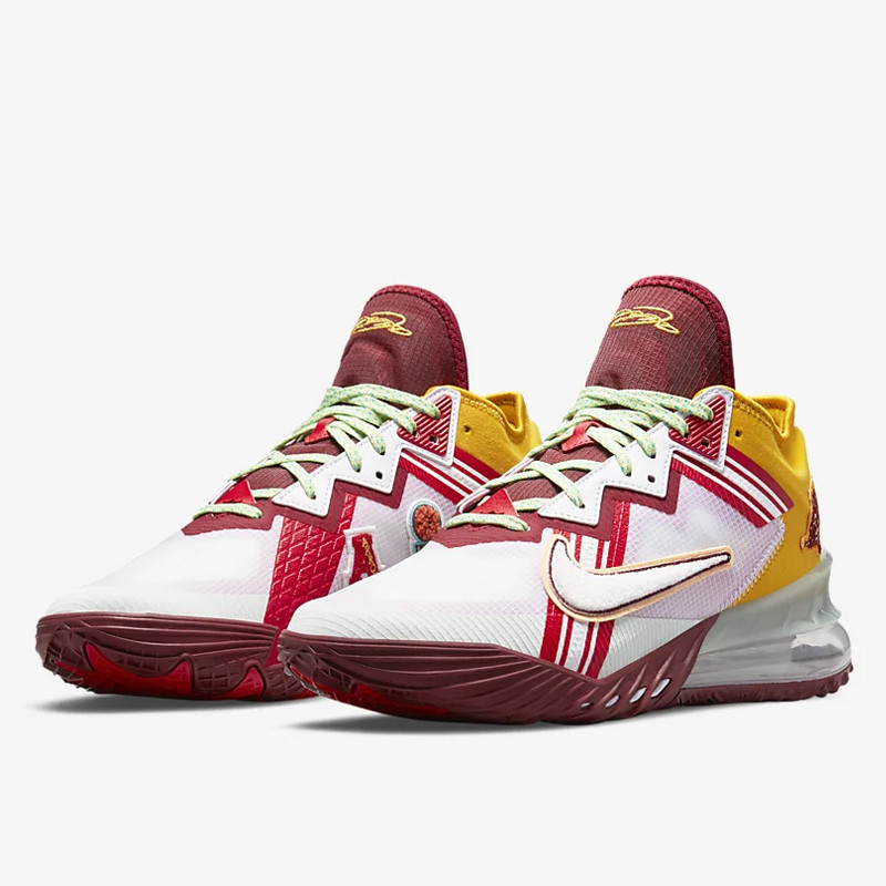 SEPATU BASKET NIKE LeBron 18 Low x Mimi Plange Higher Learning