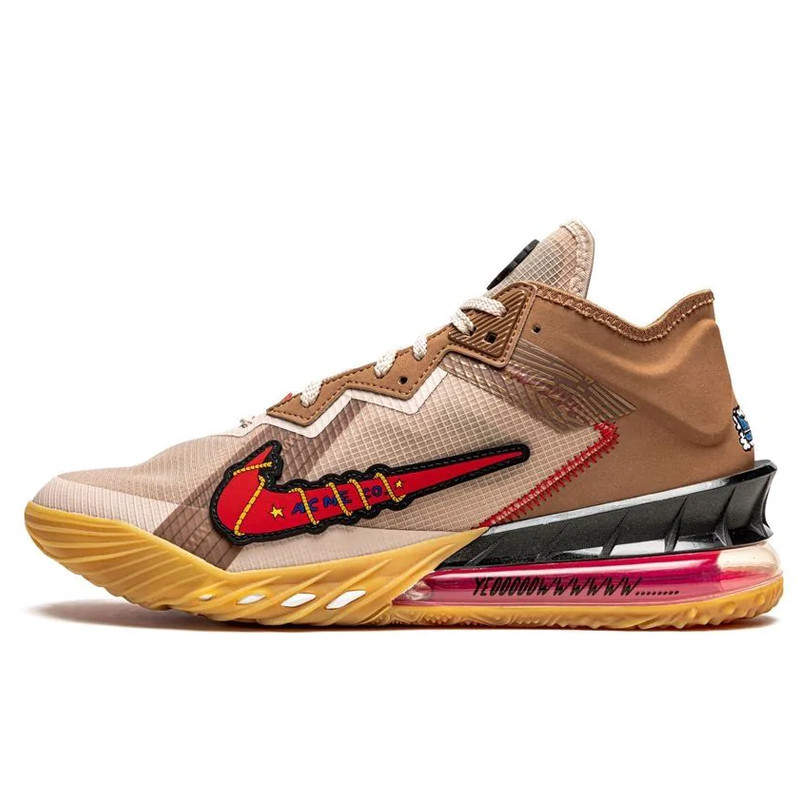 Jual SEPATU BASKET Pria NIKE LeBron 18 Low Wile Vs Roadrunner