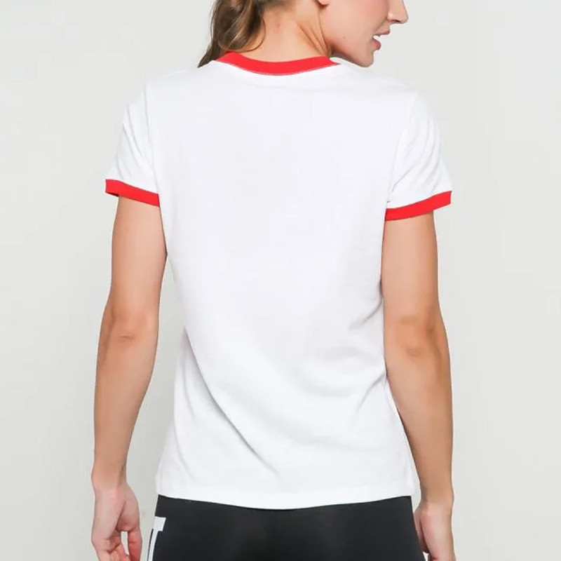 Wmns Floral 1 Ringer Tee foto 2
