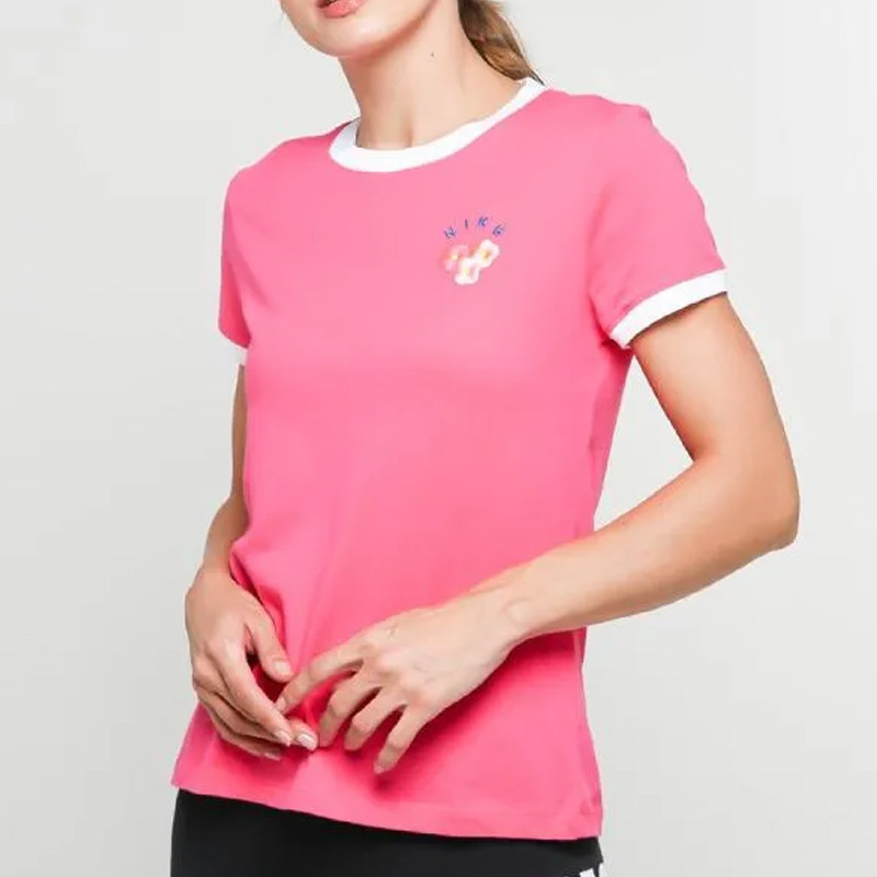 Wmns Floral 1 Ringer Tee foto 2