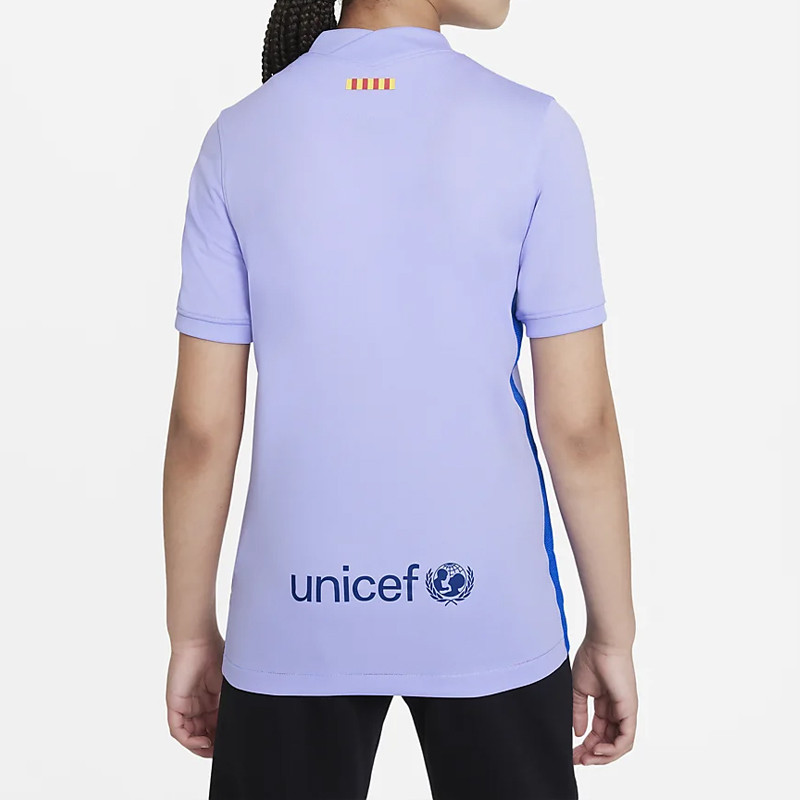 BAJU FOOTBALL NIKE F.C. Barcelona 2021-22 Stadium Away Kids