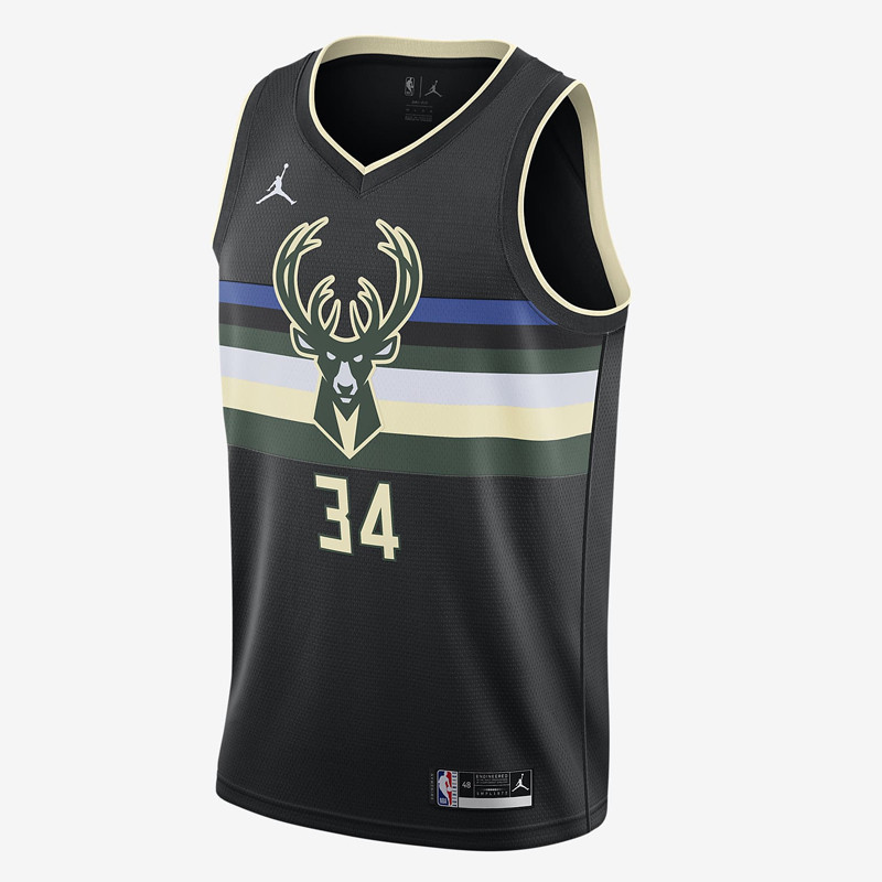 BAJU BASKET NIKE Milwaukee Bucks Giannis Antetokounmpo Swingman Jersey