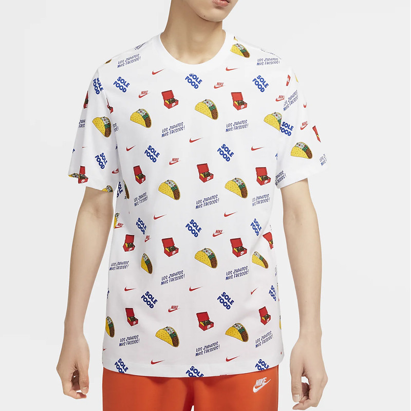 Jual BAJU SNEAKERS Pria NIKE Sportswear Men T-shirt White Original