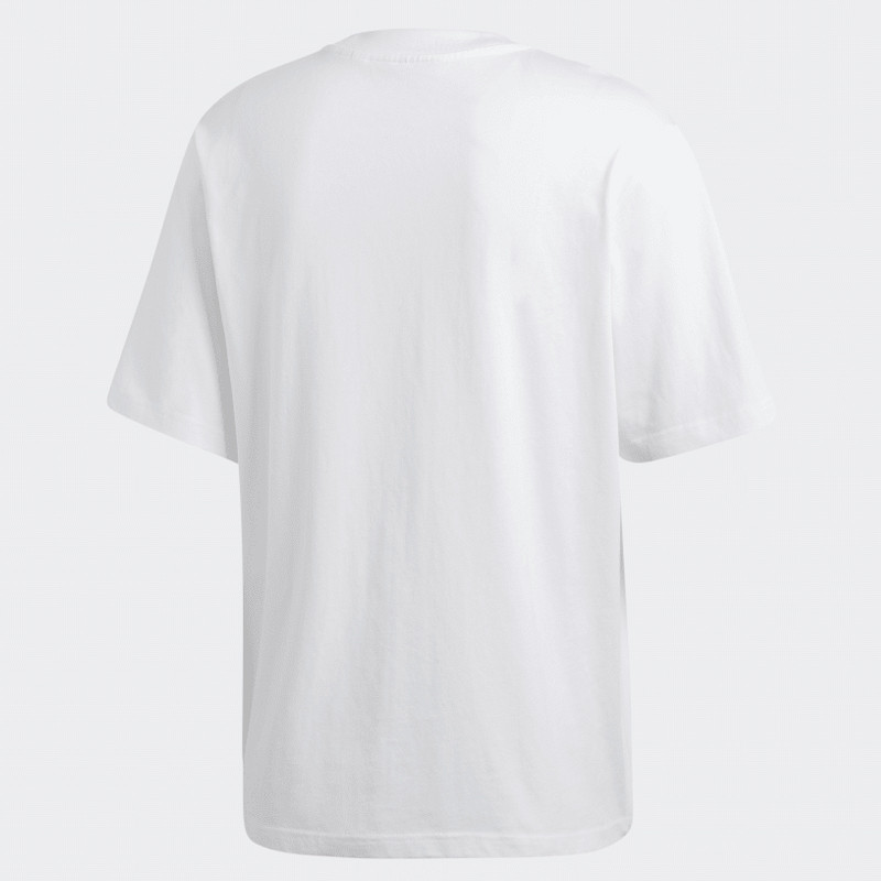 BAJU SNEAKERS ADIDAS Oversize Trefoil Tee