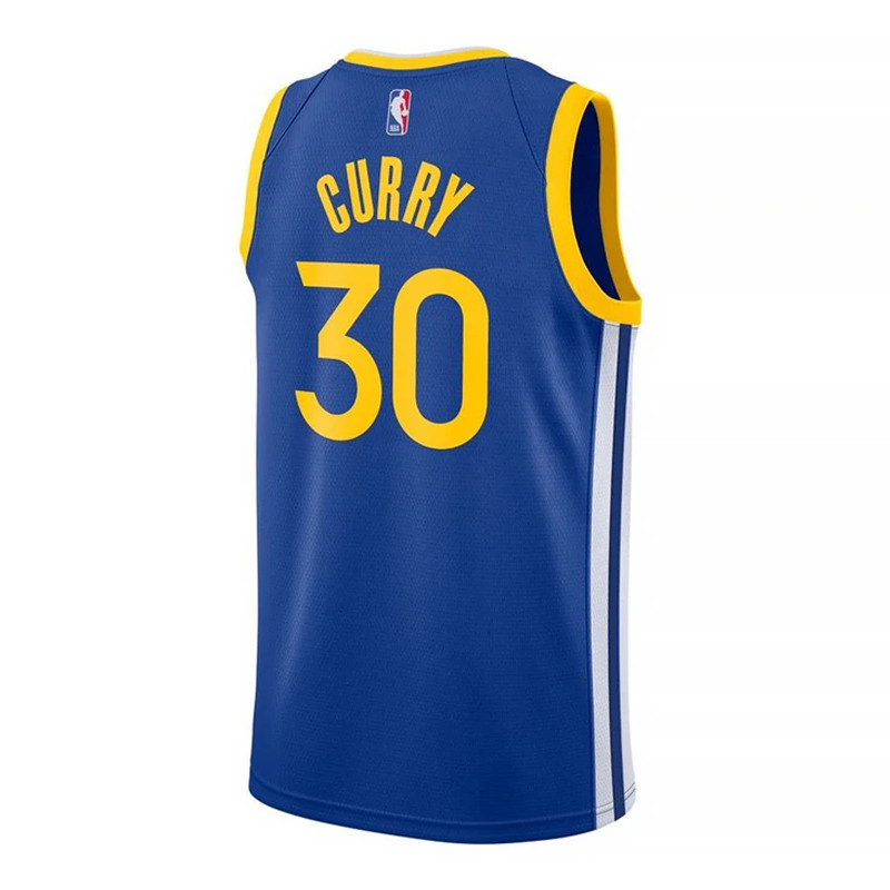 BAJU BASKET NIKE Stephen Curry Warriors Icon Edition Swingman Jersey