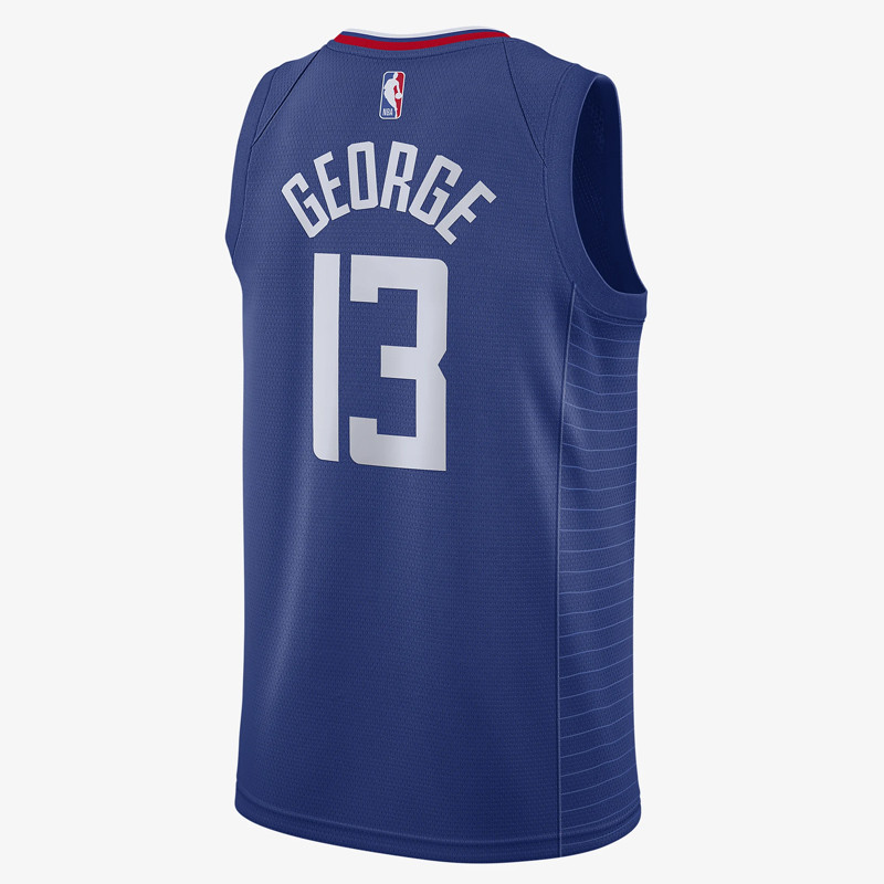 BAJU BASKET NIKE Paul George LA Clippers Icon Edition Swingman Jersey