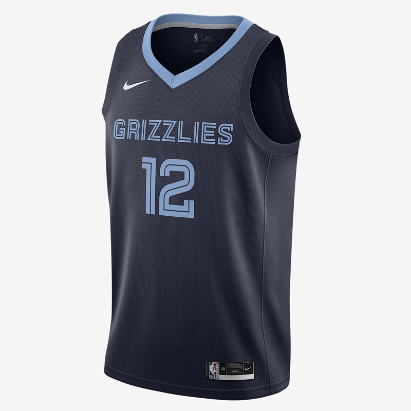 BAJU BASKET NIKE Ja Morant Memphis Grizzlies Icon Edition Swingman Jersey