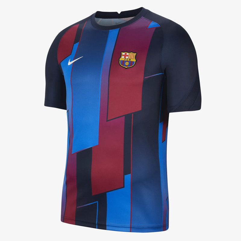 BAJU FOOTBALL NIKE FC Barcelona Pre-Match SS Soccer Top