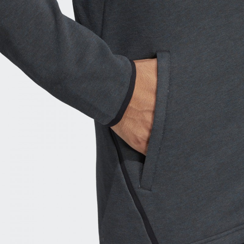 Baju Training Adidas Freelift Prime Hoodie Carbon