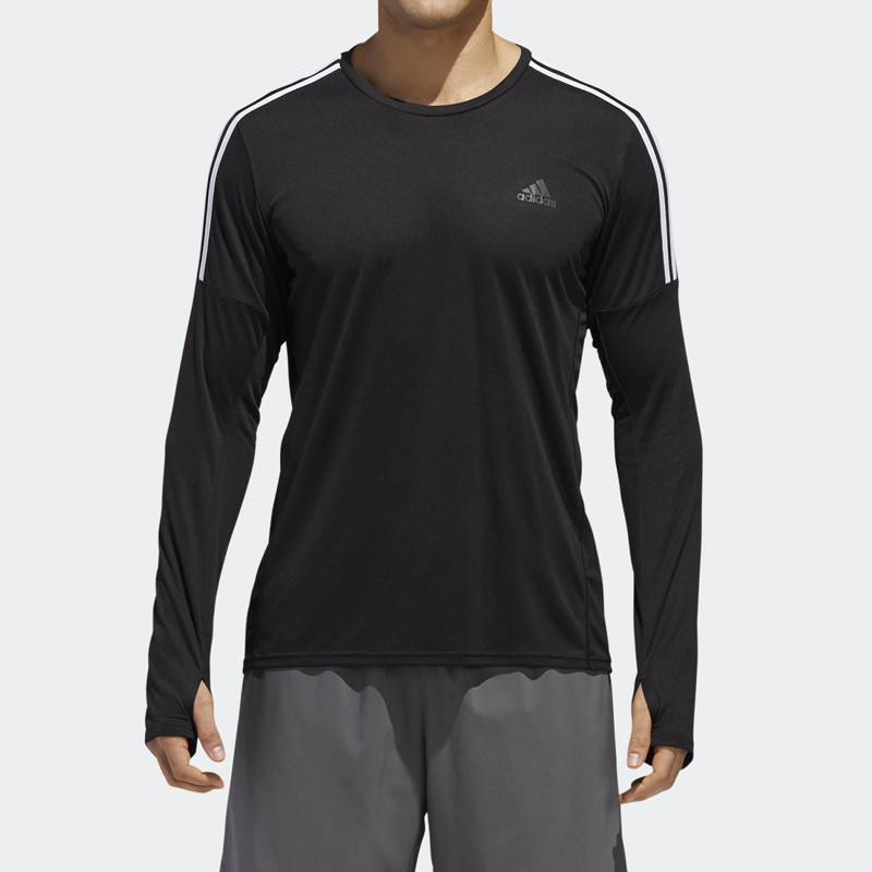 BAJU LARI ADIDAS Running 3-Stripes Tee