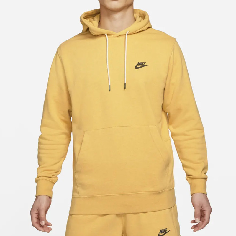 Baju Sneakers Nike Sportswear Sb Revival Pullover Hoodie Solar Flare