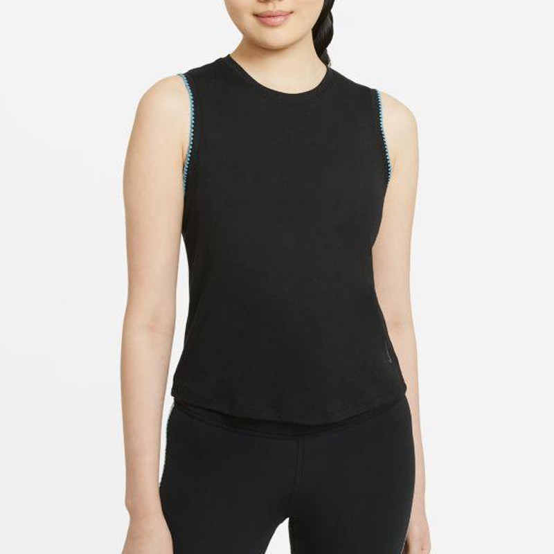 BAJU TRAINING NIKE wmns YOGA CROCHET-EDGE TANK