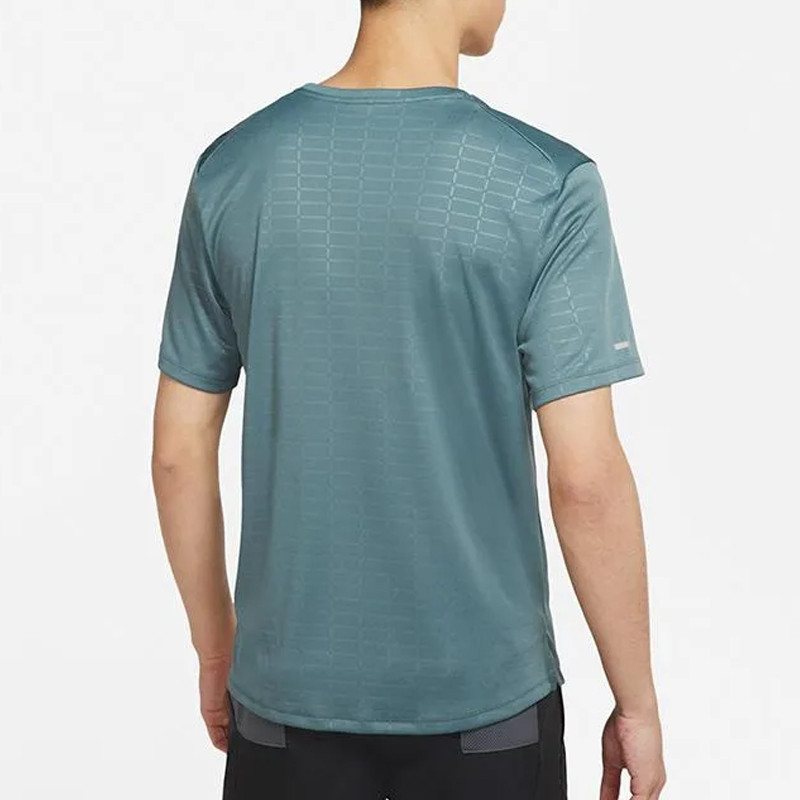 BAJU LARI NIKE Miler Short Sleeve Emboss Tee