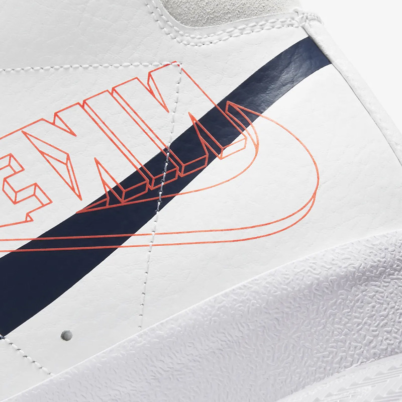 SEPATU SNEAKERS NIKE Blazer Mid '77 Reverse Logo