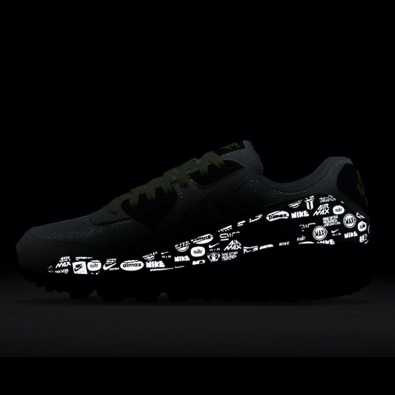 SEPATU SNEAKERS NIKE Air Max 90 Reflective Logo