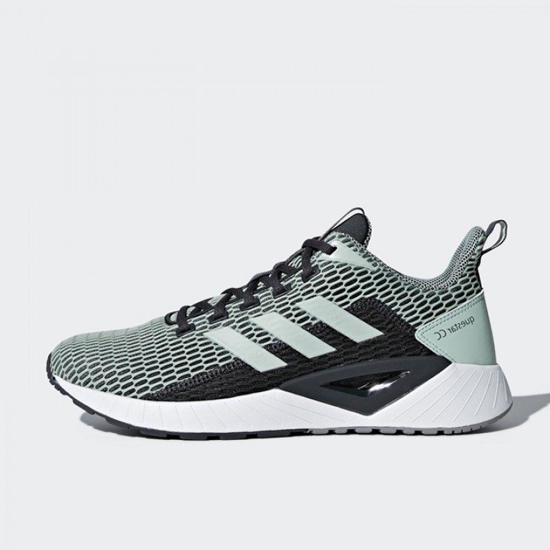 Jual SEPATU LARI Pria ADIDAS Questar CC Light Green Original