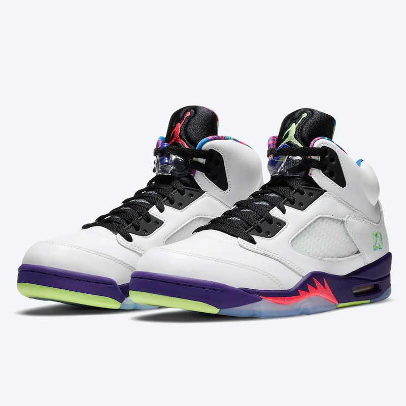 SEPATU BASKET AIR JORDAN V Retro Alternate Bel Air