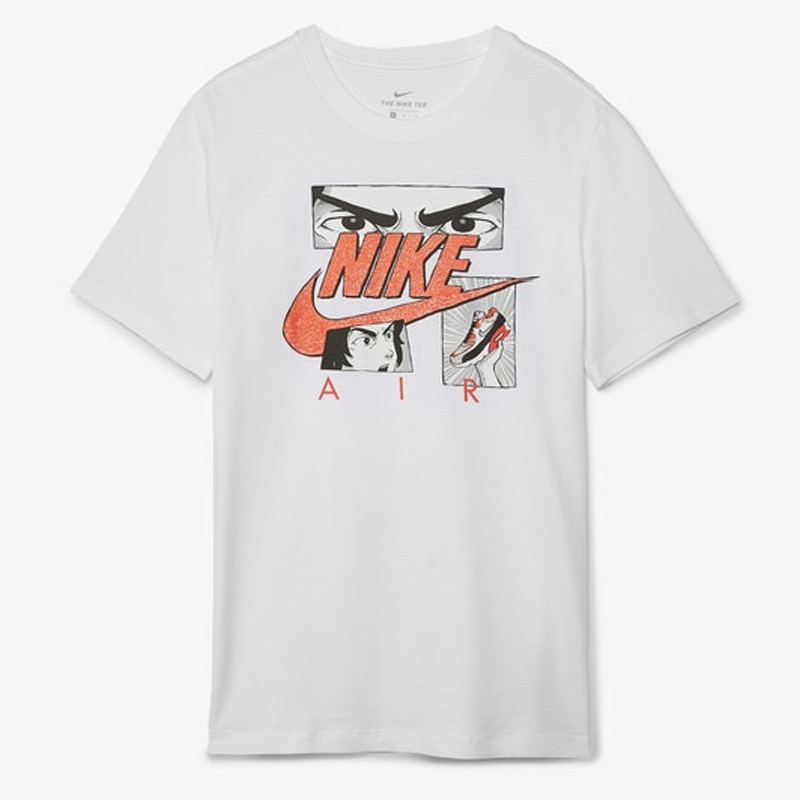 Baju Sneakers Nike Nsw Manga Tee White