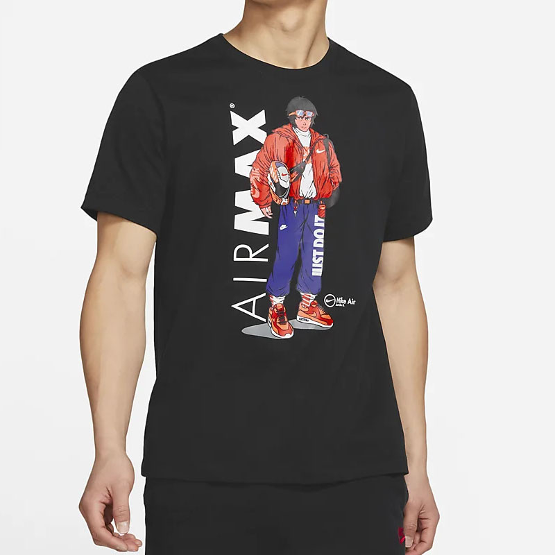 BAJU TRAINING NIKE Air Max Sportwear Manga Hypeman Tee