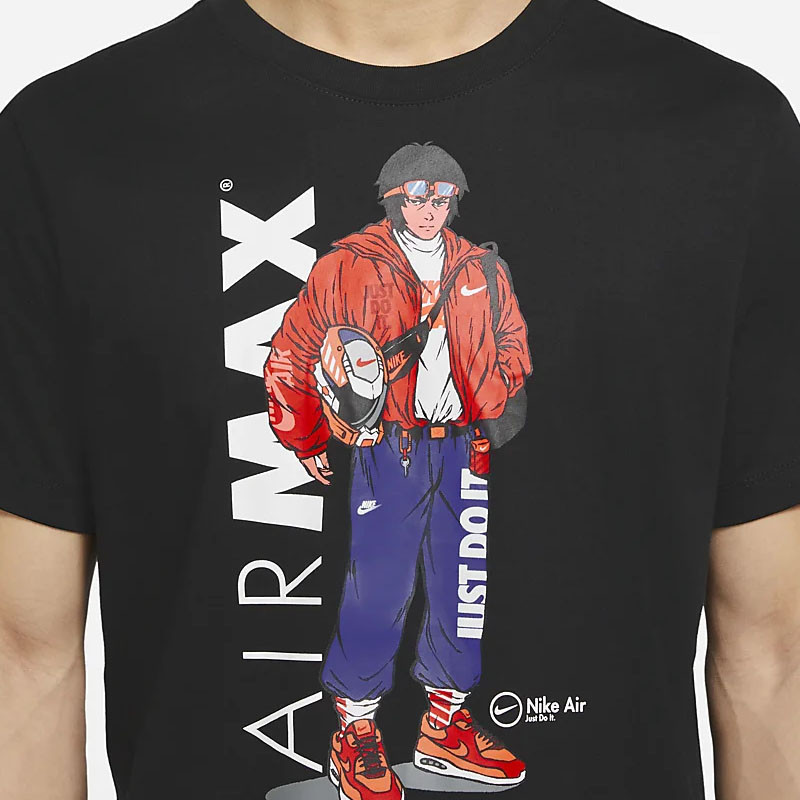 BAJU TRAINING NIKE Air Max Sportwear Manga Hypeman Tee