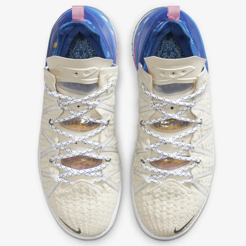SEPATU BASKET NIKE LeBron 18 Los Angeles By Day
