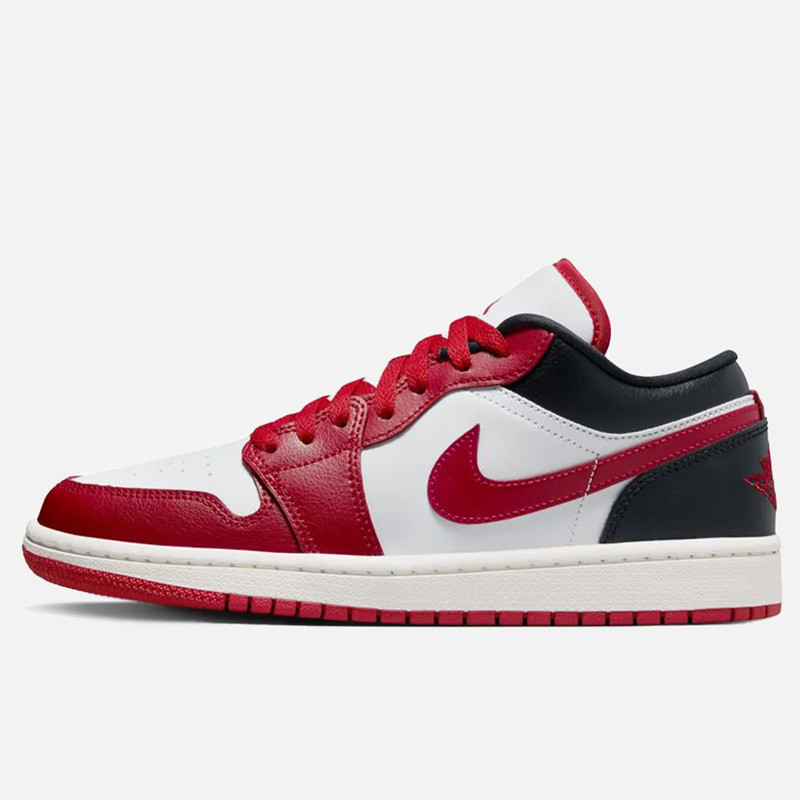 Sepatu Basket Air Jordan Wmns Aj Low Reverse Black Toe Red