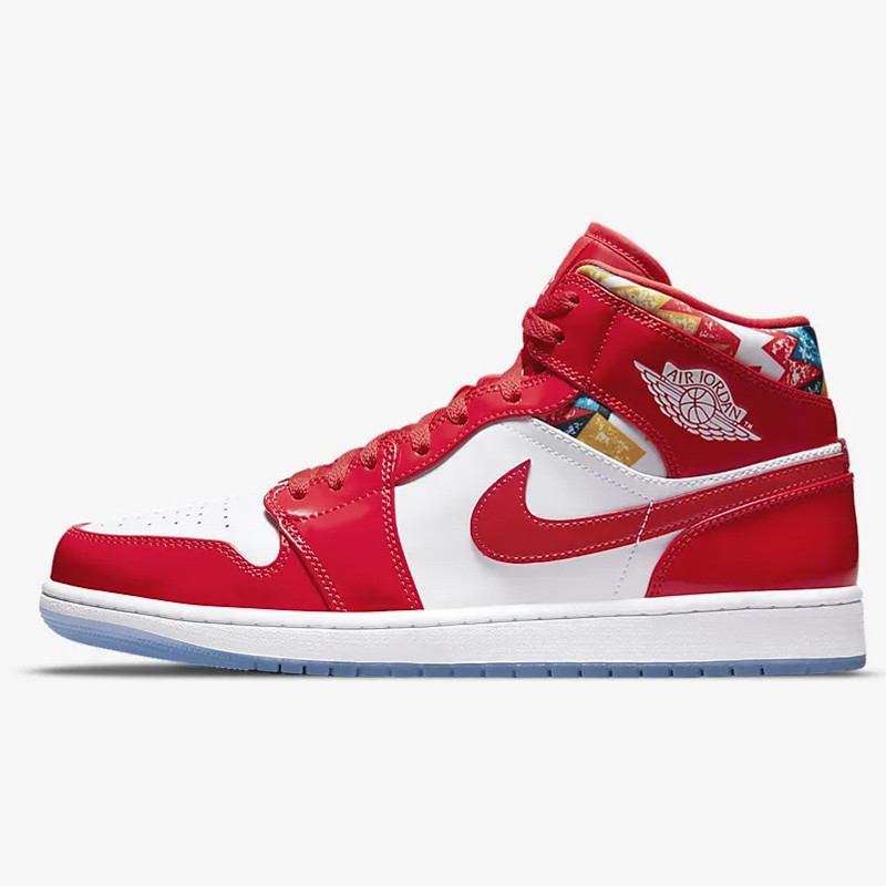 SEPATU SNEAKERS AIR JORDAN AJ 1 Mid SE Barcelona Sweater