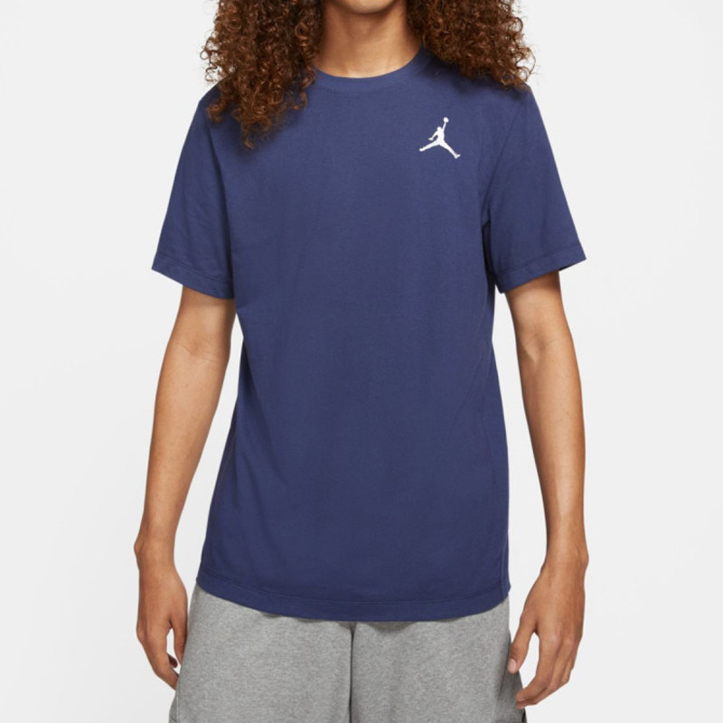 Baju Basket Air Jordan Jumpman Short Sleeve Tee Navy