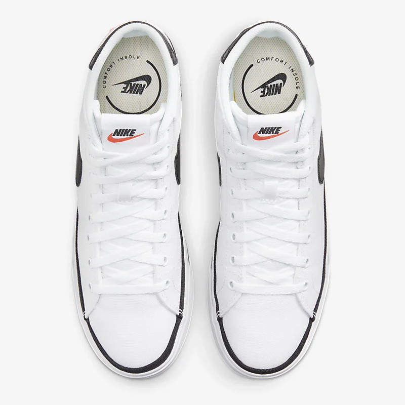 SEPATU SNEAKERS NIKE Court Legacy Canvas Mid