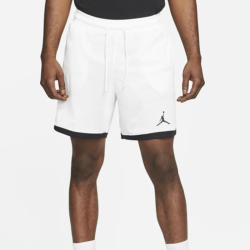 Celana Basket Air Jordan Dri-fit Air Knit Shorts White
